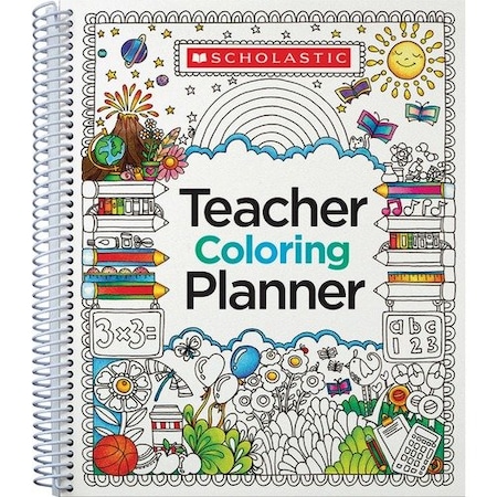Scholastic Teaching Resources PLANNER, TEACHER, COLORING SHS1338092928